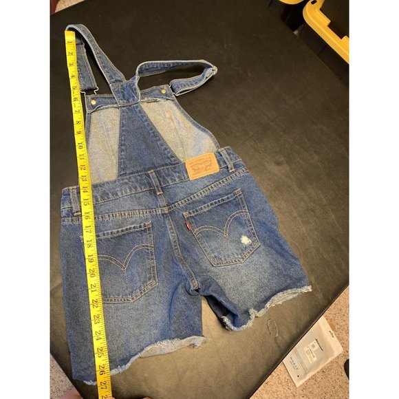 Levi's Kids Dark Blue Denim Overalls - Picture 10 of 10